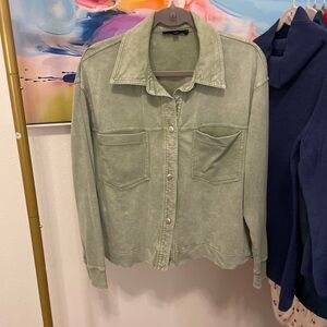 Jane + Delancey Green Jacket Large